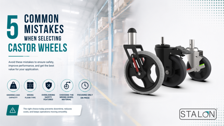 5 Common Mistakes When Selecting Castor Wheels (And How to Avoid Them)