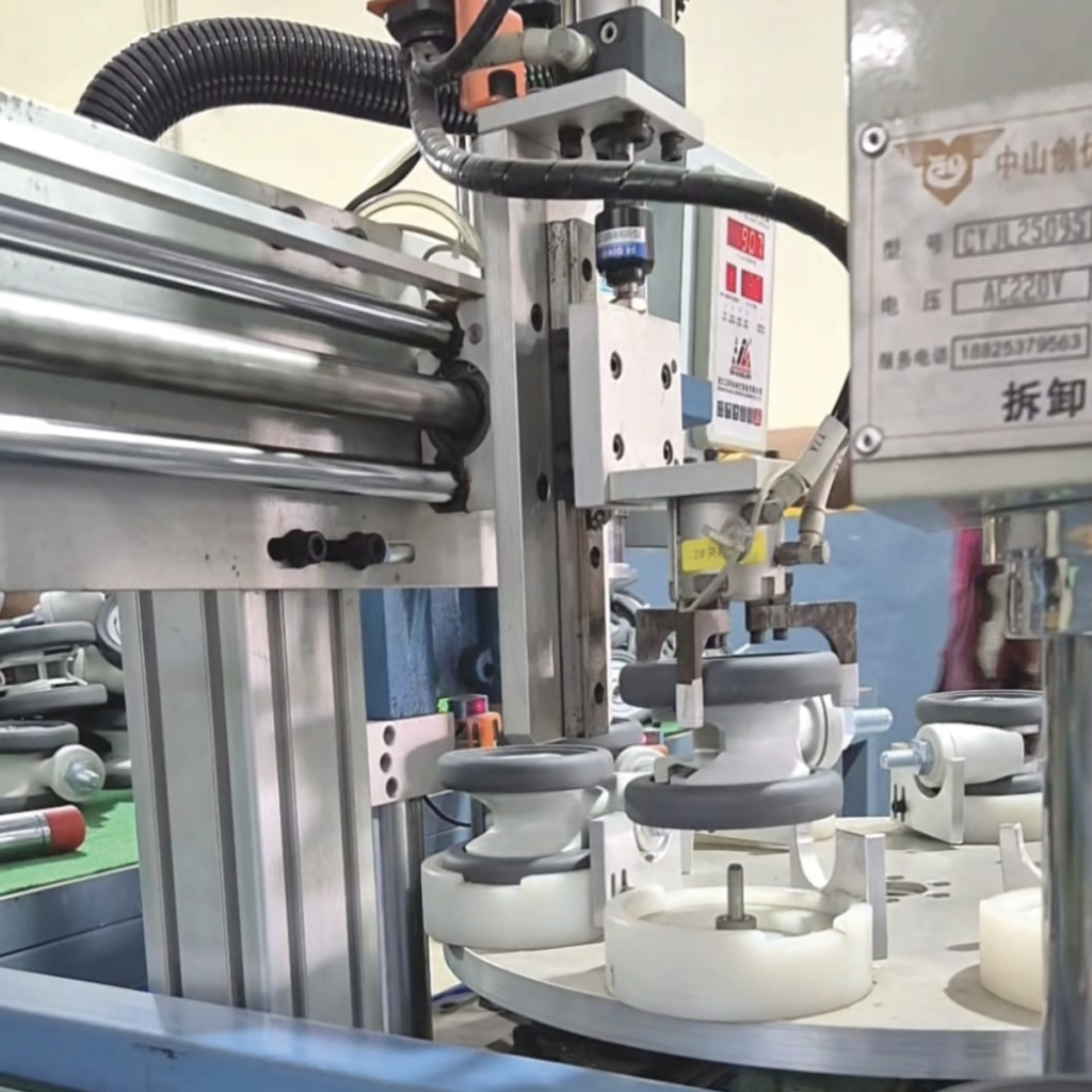 Castor wheel manufacturing facility